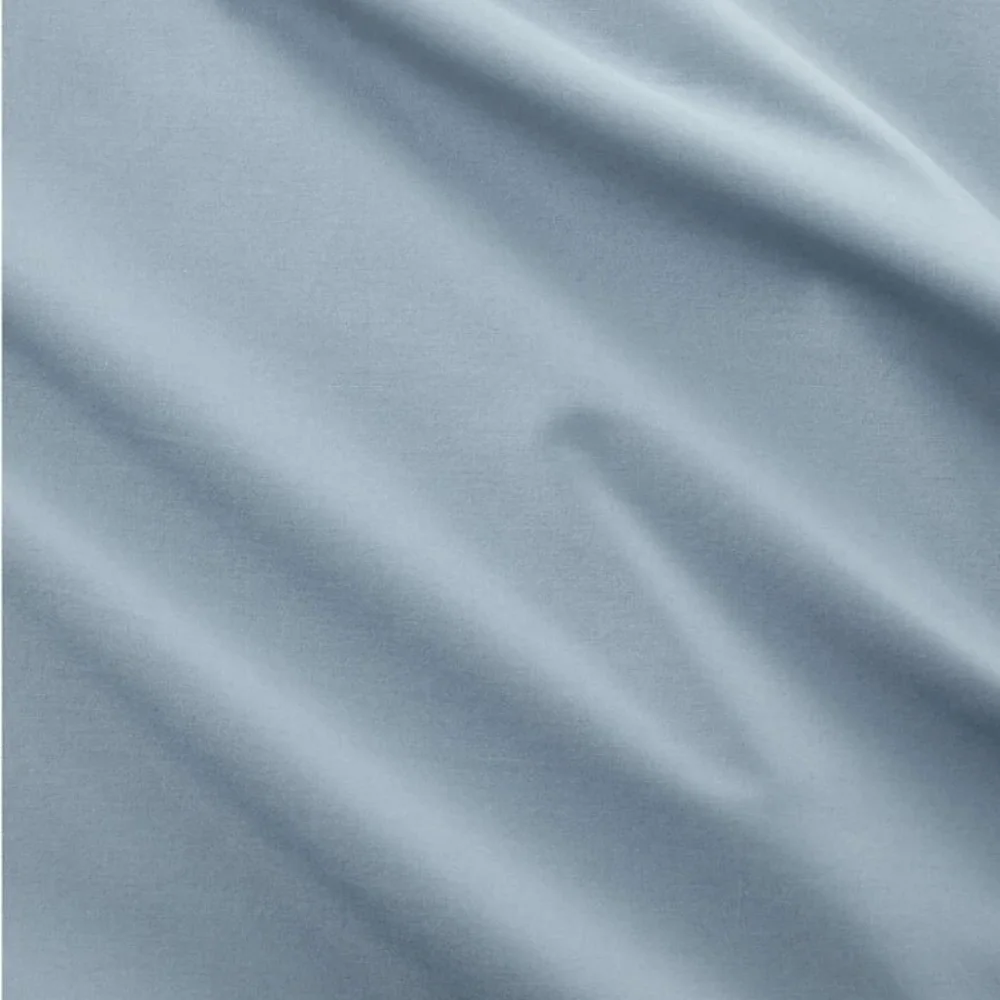 Crate&Barrel Organic 400 Thread Count Sateen White Queen Sheet Set